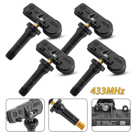 4Pcs Tire Pressure Sensor 56029398AB 68241067AB TPMS For Dodge Chrysler Jeep RAM
