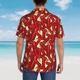 thumbnail image 6 of Haiem Fire Extinguisher Printed Hawaiian Shirt for Men - Men’s Casual Beach Summer Shirts - Stretch Fabric with Modern Fit-Medium, 6 of 9