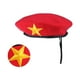 thumbnail image 5 of Boina de lana con sombrero marinero de cinco estrellas para espectáculo de danza cuadrada (estrella amarilla), 5 of 5