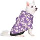 thumbnail image 2 of Fotbe Daisies Flowers Sudadera con Estampado para Perros Pequeños – Suéter con Capucha para Mascotas, Tela Suave de Forro Polar con Bolsillo-X-Large, 2 of 7