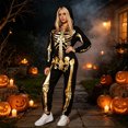 thumbnail image 1 of S Women Halloween Costumes Pumpkin Pajama Fleece Jumpsuits Pumpkin Jumpsuit Halloween Party Pajama Party Gold Halloween Clothing, 1 of 1