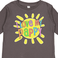 thumbnail image 4 of Inktastic I Love My Pappy- Sun and Rainbow Letters Boys or Girls Long Sleeve Toddler T-Shirt, 4 of 5