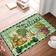 thumbnail image 5 of Welcome Door Mats Irish St.Patrick''s Day Gnome Rugs Rug Carpets Bathroom Decor for Kitchen Bedroom Indoor Floor Greeting Front Porch Rugs Outdoor Door Mats Entrance Patio Carpet Decor 17x30 inch, 5 of 6