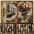 thumbnail image 1 of Retro Patterns Scrapbook Craft Paper Kit for Scrapbook Journaling Supplies, for Cardmaking Junk Journal Decorative Cardstock Background Decor Paper, 1 of 8