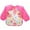 # 8, variant on TureClos Lovely Baby Bibs Infant Long Sleeve Waterproof Baby Feeding Smock Children Plastic Coverall Bib Toddler Scarf