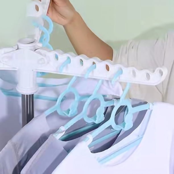 Tendedero de Ropa Jadeshay 360 Soporte Plegable Acero Inoxidable