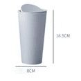 thumbnail image 3 of PHIGZNT Cup Holder Trash Can for Car,Mini Garbage Can for Car,Desktop Decor Garbage Bin for Bedroom,Living Room,Office,Coffee Table 1.4 Liter Beige One Size, 3 of 5