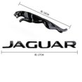thumbnail image 2 of Auto Logo Sticker For Jaguar F-pace F-type Xf Xe Xjl Xe Xf Xjl E-pace 3.0 5.0 V6 V8 Auto Trunk Badge Lettters Emblem Car Styling, 2 of 5
