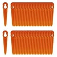 thumbnail image 2 of 100pcs For Stihl Polycut 2-2 Abs Cutting Blades Lawn Mower Replacement Parts, 2 of 5