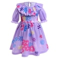 thumbnail image 3 of WIBACKER Toddler Baby Girl Princess Dress with a Bag Kids Girls Ball Gown Fancy Cosplay Costume for Birthday Halloween Christmas Party, 3 of 11