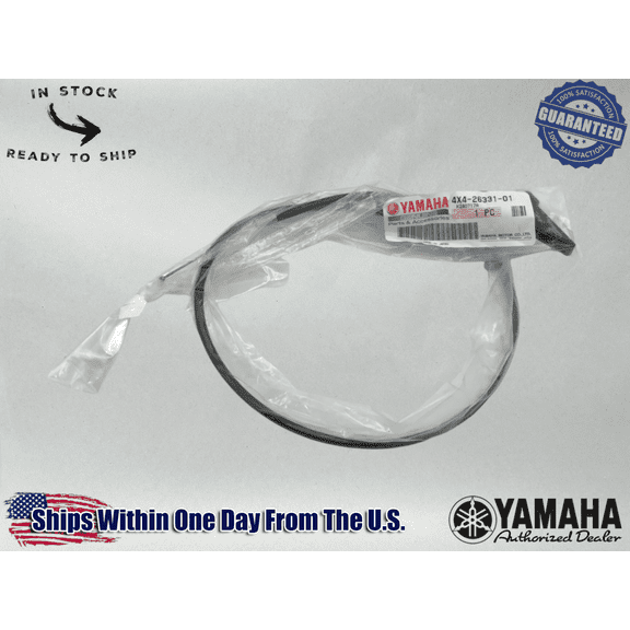 Yamaha OEM 1981-2024 PW50 PW 50 Y-ZINGER STARTER CHOKE CABLE 4X4-26331-01-00 1