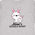 thumbnail image 4 of Inktastic Mimis Snuggle Bunny Easter Girls Long Sleeve Toddler T-Shirt, 4 of 5