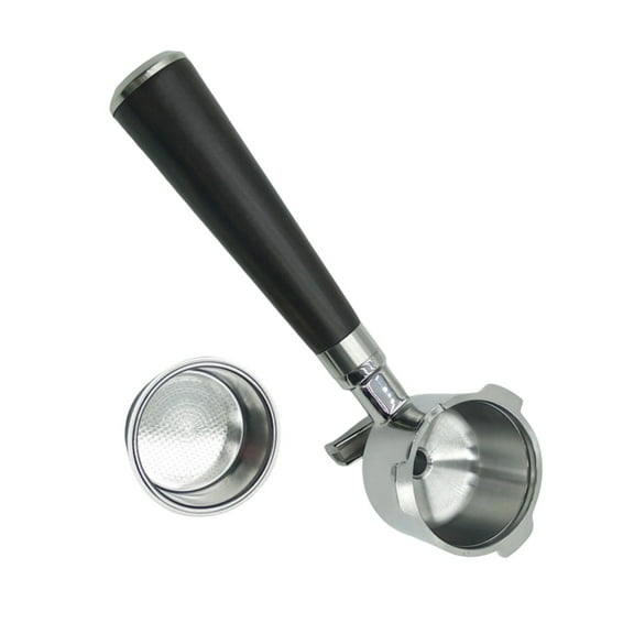 51mm Coffee Filter Holder with Bottom Three Ear Espresso Machine Portafilter