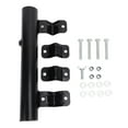 thumbnail image 2 of RV Ladder Flagpole Holder, RV Ladder Flag Pole Mount 12 Inch Firm Hold Simple Installation Anti Rust Adjustable  for Motorhome, 2 of 7