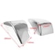 thumbnail image 4 of 1 par de cubiertas de lateral para batería, cromadas, la, protector ABS plateado L & R, para accesorios Shadow ACE VT400 VT750 Macarena Cubierta de baterías, 4 of 8