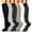 Multicolor-08, variant on 6 Pairs Nylon Compression Socks for Men Women Compression Stocking Best Support for Athletic Travel,Running,Cycling