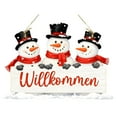 thumbnail image 3 of Home Decorations for Bedroom Room Wall Decorations Home Sign Welcome Door Signs for Front Door Outdoor Home Signs for Front Porch Front Door Signs Easter Wreath Decorations Wall Front Door, 3 of 3