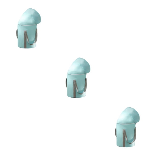 Vogacara Bañeras para pies más profundas y realzadas para mayor comodidad Lavabo plegable para pies Bolsa para baño para pies azul sobre la Type1 NO1