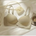 thumbnail image 1 of Ropa interior de mujer de una pieza sin costuras brillante sin aros pecho grande pequeño simple estilo japonés colección superior sujetador, 1 of 1