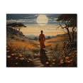thumbnail image 3 of Designart "Oriental Story Sacred Pilgrimage" Asian Art Print on Natural Pine Wood, 3 of 5