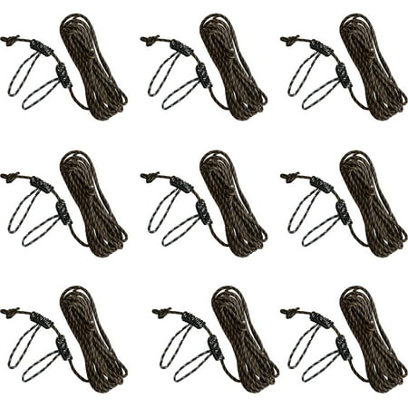 Muddy Safe-Line 30 Durable Nylon Outdoor Hunting & Tree Stand System (9 Pack)
