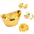 thumbnail image 3 of 20Pcs Auspicious Gold Ingot Design Cake Adornments New Year Party Cake Decors, 3 of 8