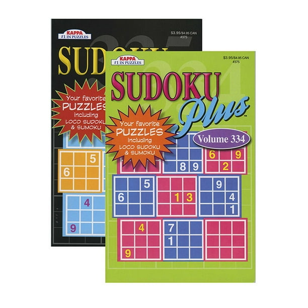 KAPPA Sudoku Puzzles Book Digest Size Case of 24