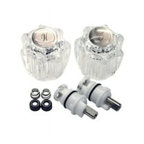 Danco 39675 Complete Faucet Repair Trim Kit, Clear, For Delta/Delux Double Handle Faucets