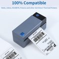 thumbnail image 3 of czcpp-4"x6" Thermal Shipping Label - 500 Fan-Fold Permanent Adhesive, Commercial Grade Postage Labels, Compatible with Rollo, MUNBYN, iDRPT, Polono, Zebra Thermal Label Printers, 3 of 4