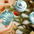 thumbnail image 4 of Hwkond Indoor Christmas Decor Christmas Plating Ball Christmas Hangings Painted Christmas Ball Plastic Ball Colourful Christmas Ball Hanging Decoration Ball., 4 of 5