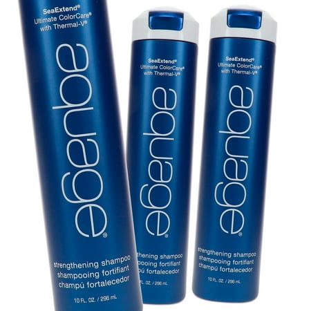 Aquage SeaExtend Strengthening Shampoo 10 oz - Pack of 3