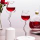 thumbnail image 3 of 1pc Creative Rose Flower Wine Glasses Party Dinner Festival Red Wine Glasses, 3 of 4
