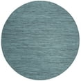 thumbnail image 2 of SAFAVIEH Beach House Tayler Solid Indoor/Outdoor Area Rug, Turquoise, 6'7" x 6'7" Round, 2 of 8