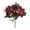 Red1, variant on Artificial Silk Peony Flowers Bouquet, Floral Arrangements for Wedding Home Table Centerpieces,Fall Valentine's Day Living Room Office Door Decor,Bridal Birthday Party Decorations(1PC 11.4In)