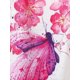 thumbnail image 4 of Talla grande Twist Front Floral Butterfly Tee Rosegal Mangas largas de talla grande, 4 of 5