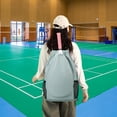 thumbnail image 6 of harayaa Tennis Backpack Badminton Bag Gift Versatile Adjustable Shoulder Straps Sports Backpack Tennis Bag for Basketball Gym Outdoor Light Blue, 6 of 9