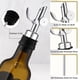 thumbnail image 3 of 6 Piezas De Vertedores De De Licor De Acero Inoxidable Con Peso, Dispensador AutomáTico De , Vertedor De Alcohol BalsáMico (Plata), 3 of 5