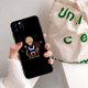 thumbnail image 1 of Para iPhone 11 14 Plus 14 Pro Max Silicona Cubierta Negro TPU Funda Teléfono Suave SL102 Anime Katsuki Bakugou Diseño, 1 of 4