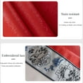 thumbnail image 6 of PU Waterproof Round Tablecloth Wipeable For Dining Room Living Room Kitchen,Oil-proof Wrinkle Free Jacquard-Pink G-280cm(110in), 6 of 8