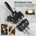 thumbnail image 4 of FlyFlise Woodworking Working Table Vise Home Multi-purpose Table Vice ABS Benchscrew Workbench Clamping Tool Grinding Drilling Jig, 4 of 8