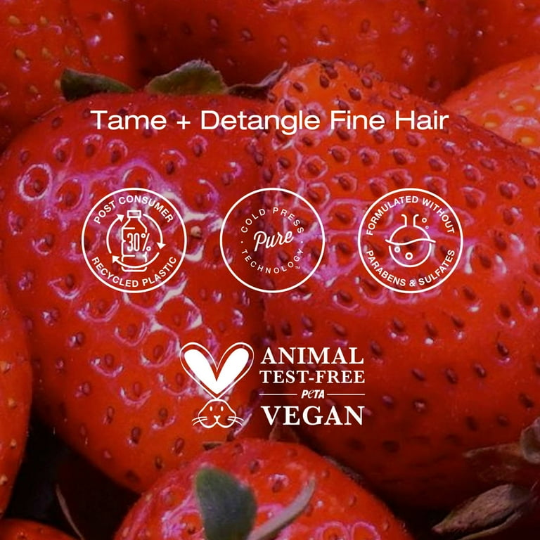 Raw Sugar Kids Leave-In Conditioning Detangler - Strawberry Raw Sugar Kids Leave-In Conditioning Detangler - Strawberry