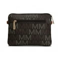 thumbnail image 5 of MKF Collection Heidi Vegan Leather Women's Brown Crossbody Wristlet Handbag by Mia K, 5 of 9