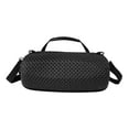 thumbnail image 2 of Bolsa de almacenamiento para altavoces portátiles, resistente, suave, con cremallera, ligera y con accesorios. Negro, 2 of 9