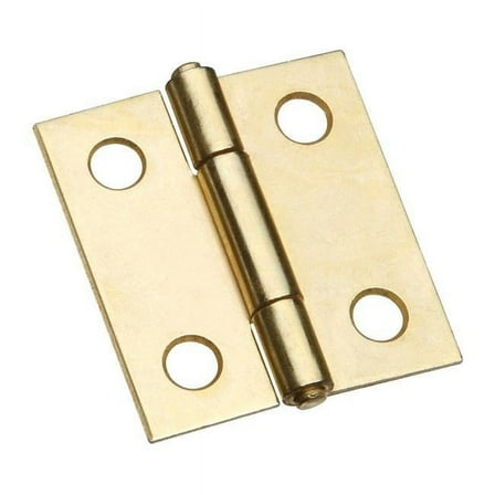 1.5 in. Steel Hinge - Solid Brass - Pack of 2