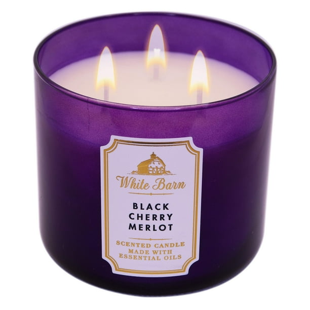 Vela perfumada Bath & Body Works Black Cherry Merlot 45h