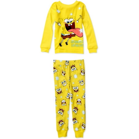 Nickelodeon - Infant Boys' SpongeBob 2-Piece Cotton Pajamas Set