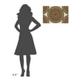 thumbnail image 4 of Global Gallery's Daphne Brissonnet 'Mandala Road I' Stretched Canvas Wall Art, 4 of 4