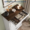 thumbnail image 5 of 7 Drawers Dresser for Bedroom, Farmhouse 50" Tall Wood Chest of Drawers with Rustic Handle, Jewelry Storage Dressers Organizer for Bedroom, Living Room, Hallway, 5 of 7