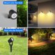 thumbnail image 5 of Luz LED Solar de 3000K/RGB, foco Solar para exteriores, luz Solar para jardín, luz de pared impermeable IP65 para exteriores, 5 of 5