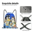 thumbnail image 4 of Zufioo Bluey Print Sports Cinch Sack Gym String Bags Machine Washable Heavy Duty String Backpack for Men Women-Medium, 4 of 6